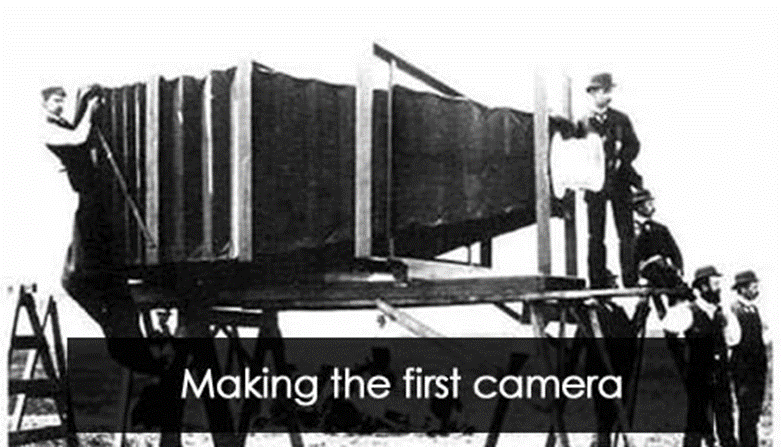 First camera in history , History of photography 